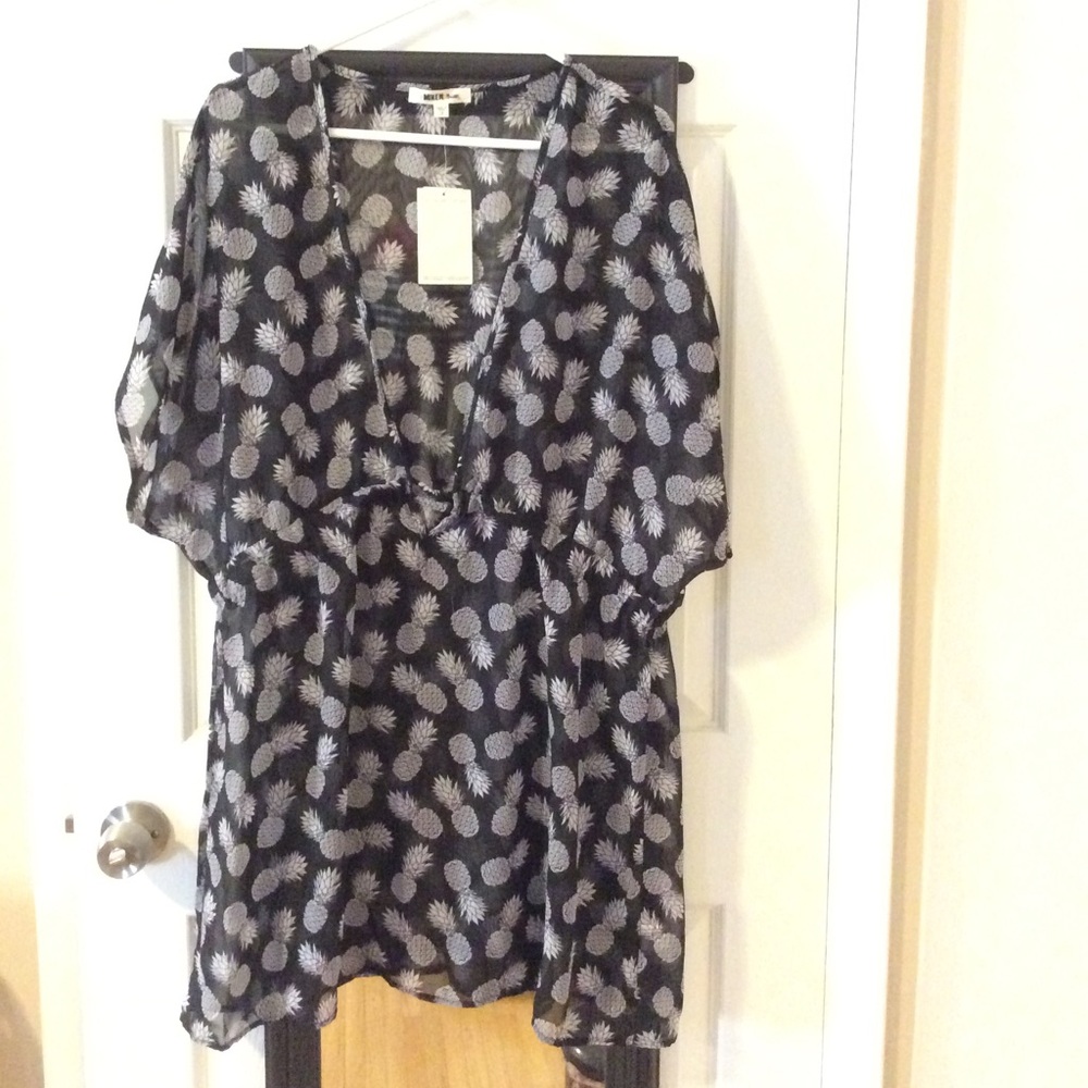 Pineapple Swimsuit Coverup